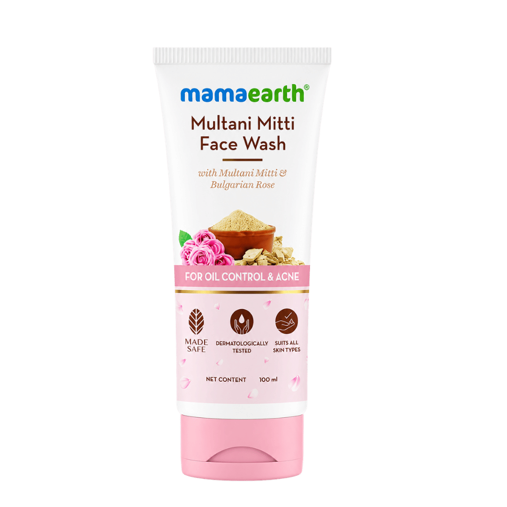 Mamaearth Multani Mitti Face Wash 100 ml buy online USA - 1